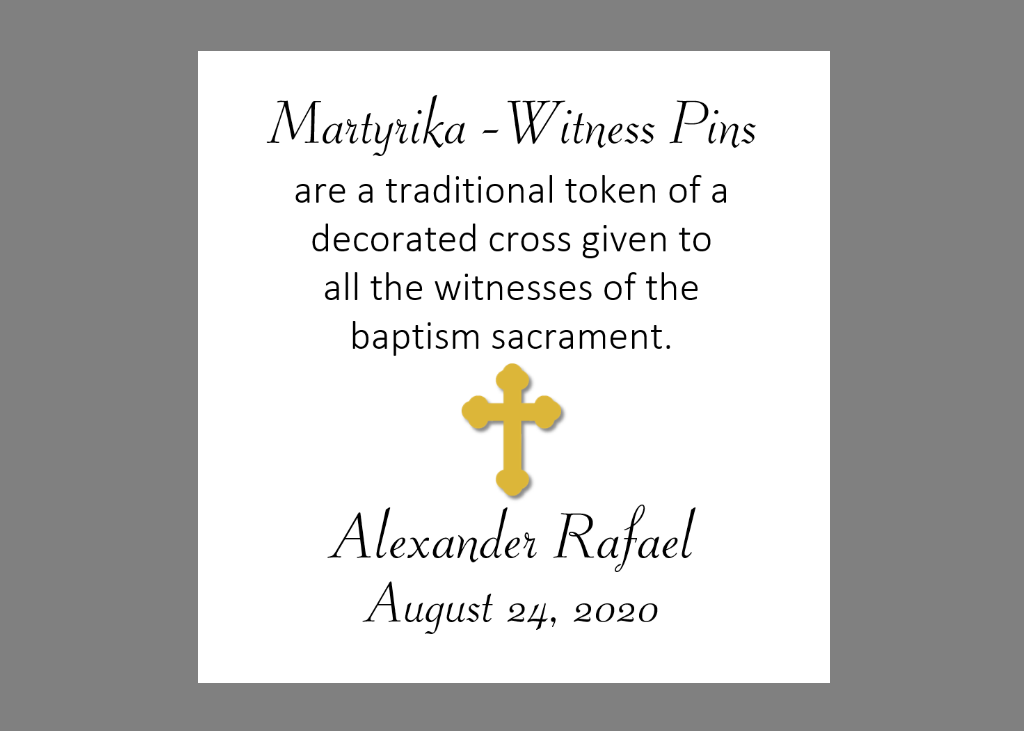 Round Pendant Martyrika Witness Pins | Silver