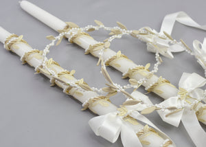 Romance Wedding Crowns and Candles