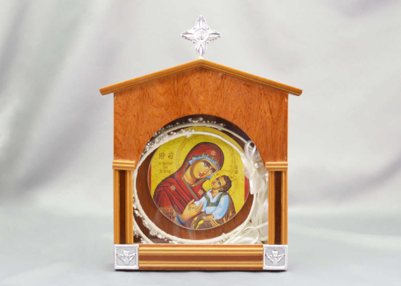 Wood Church Style Byzantine Icon