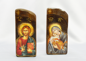 Antique Holy Wooden Icon