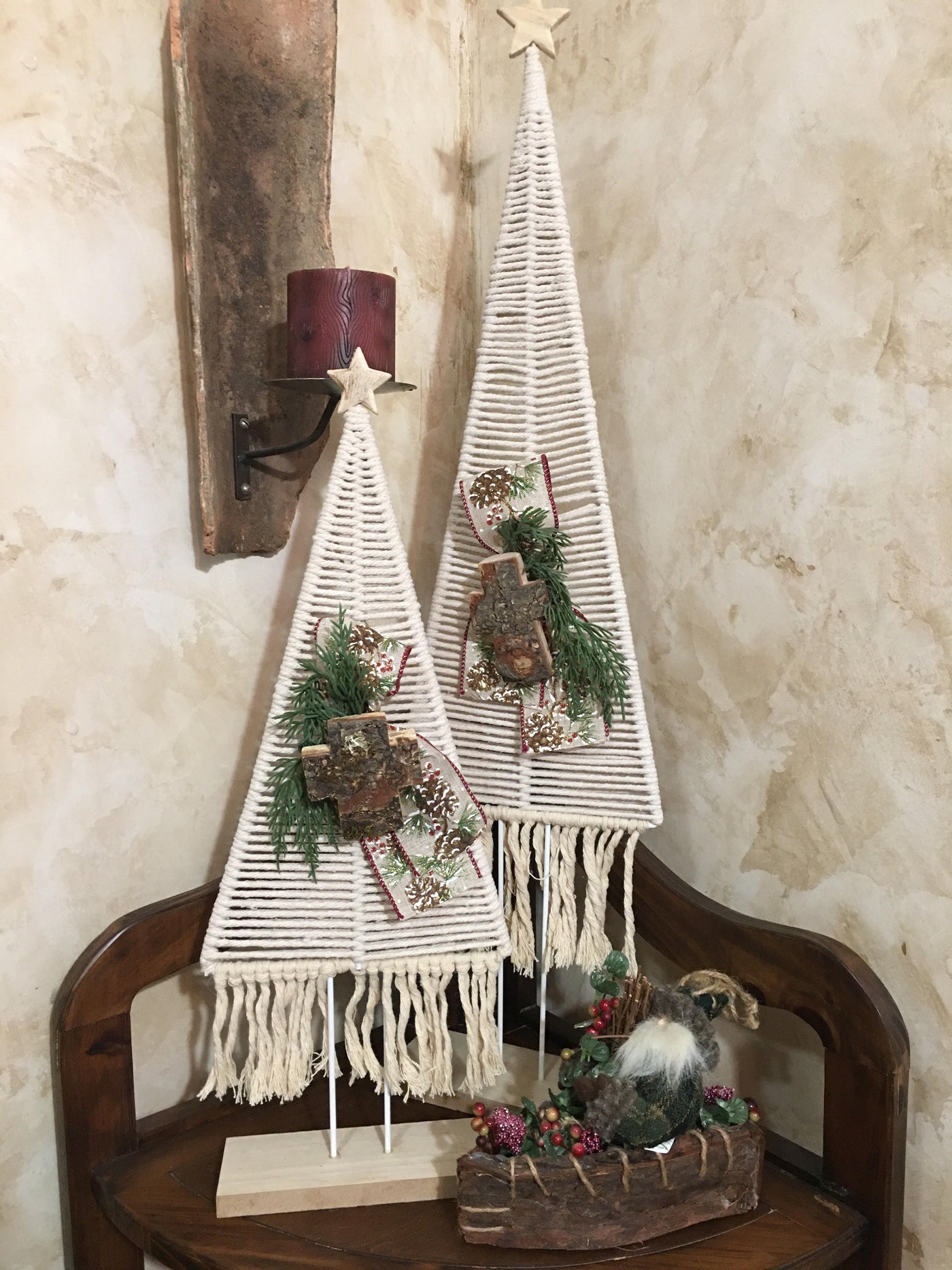 Rustic Christmas Tree Ornaments