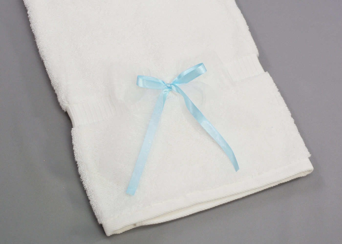 Lambros Candle & Towel Set | Blue