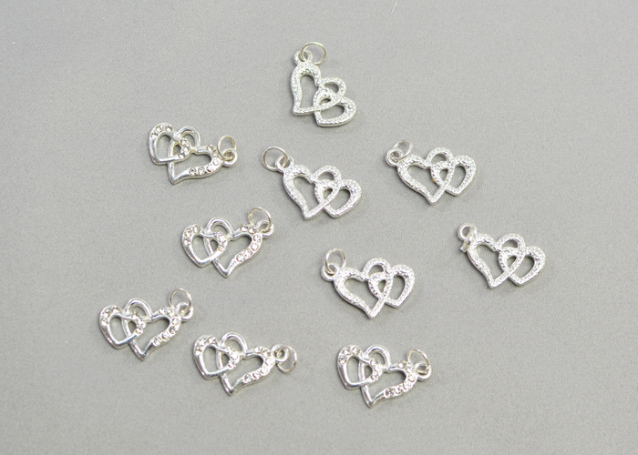 Charms for Wedding Favors | Set of 10