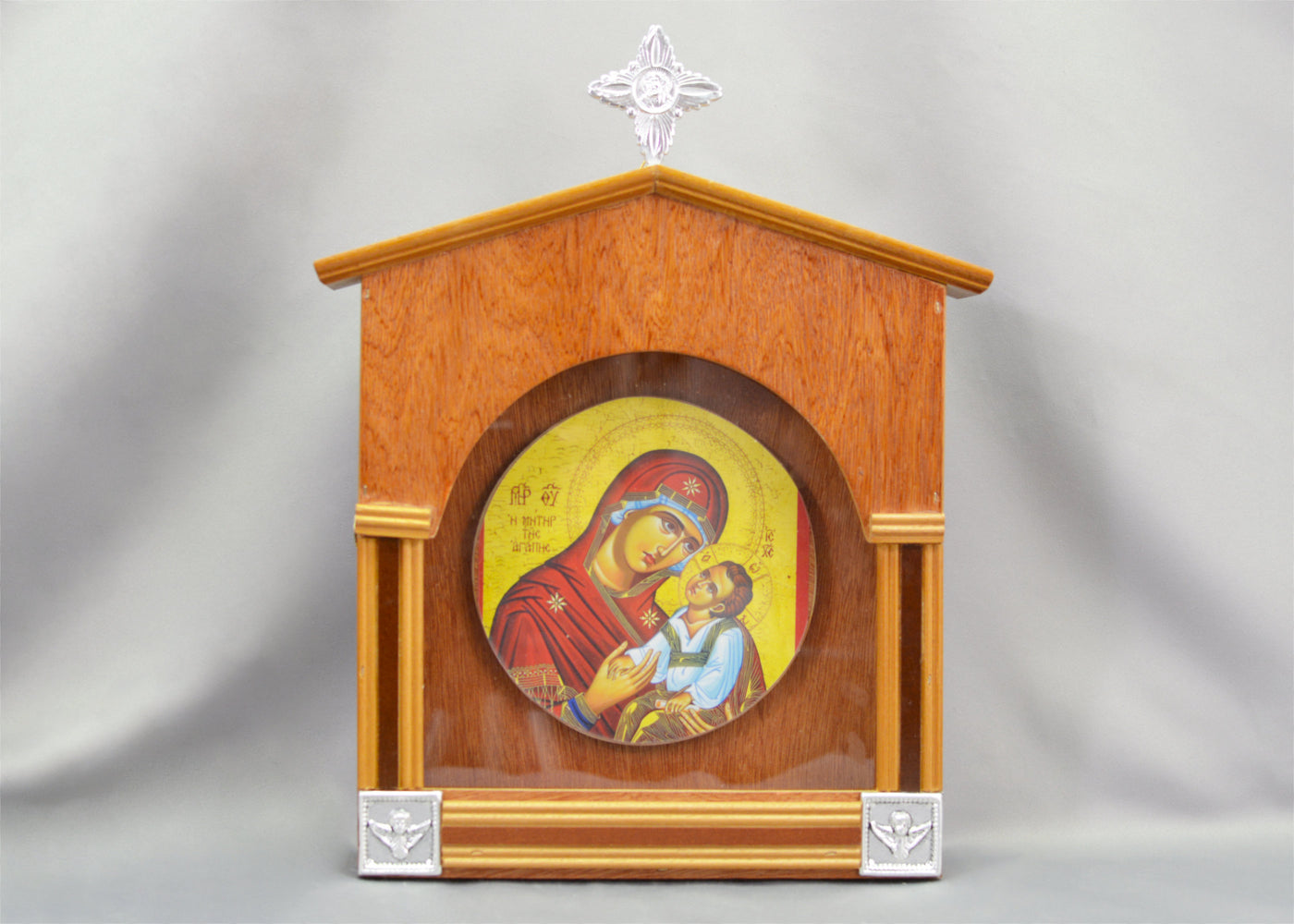 Wood Church Style Byzantine Icon