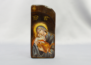 Antique Holy Wooden Icon