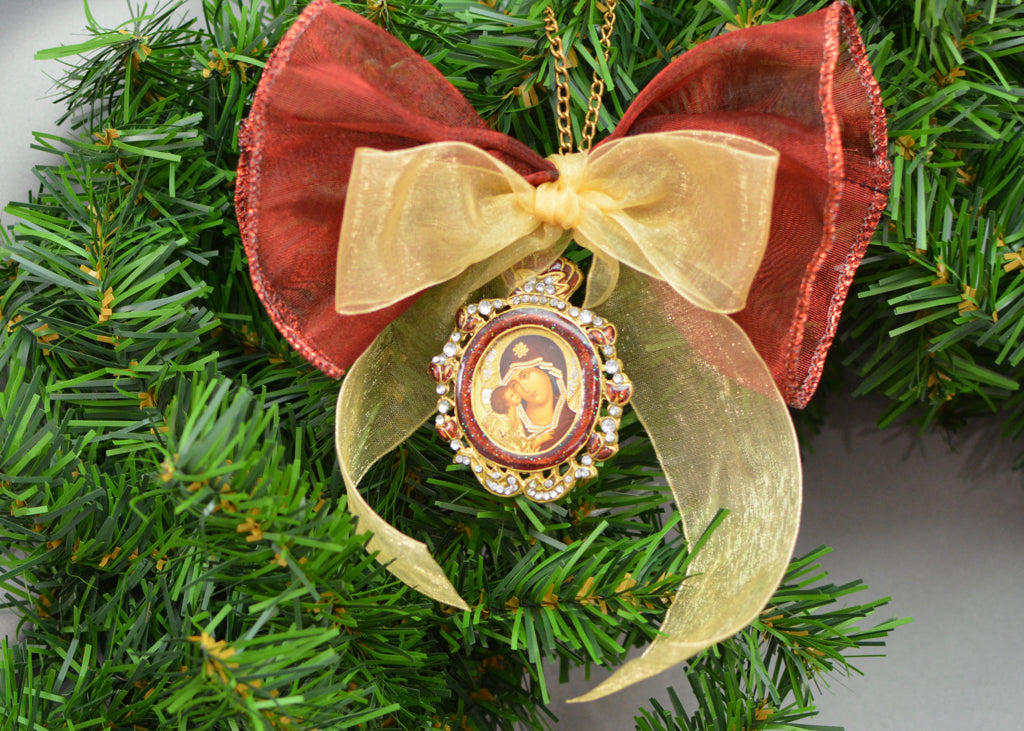 Jeweled Christmas Tree Ornaments