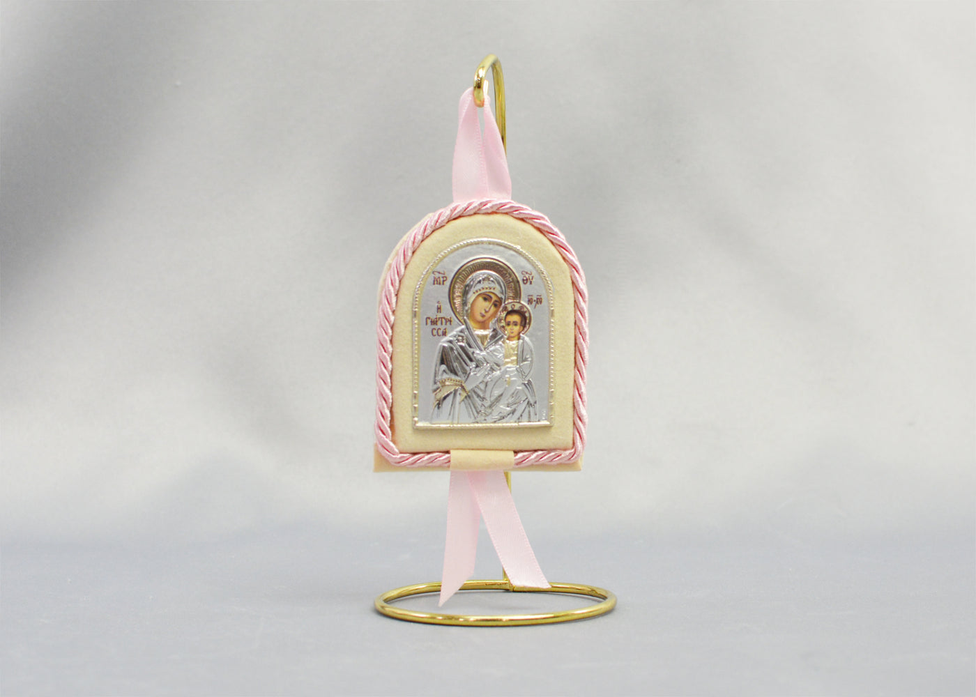 Theotokos Icon Pink for Baby Girl