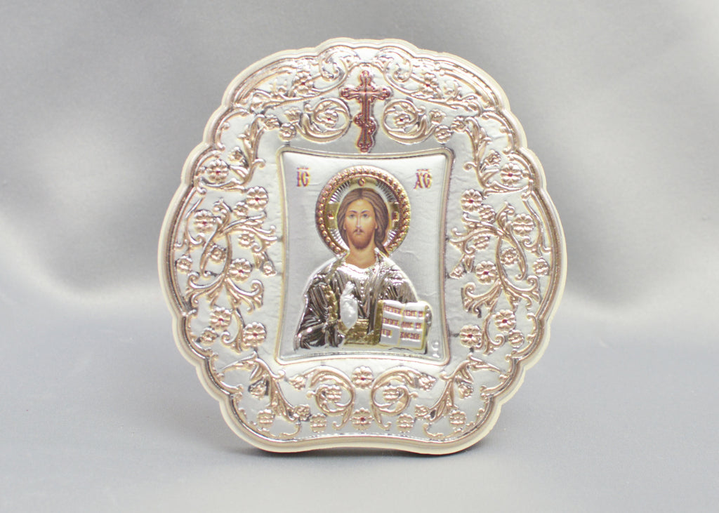 Classic Round - Christ Icon