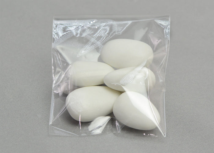 Jordan Almonds (Koufeta or Confetti) | Set of 10 Bags (Five Almonds per Bag)
