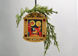 Orthodox Christmas Icon Ornament